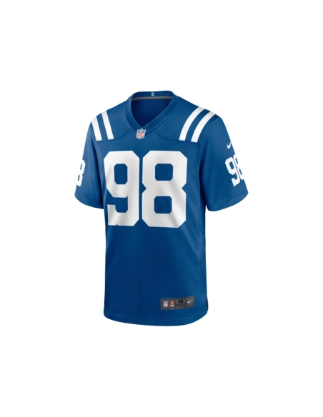 Mens Indianapolis Colts Tony Siragusa Royal Game Retired Player Jersey