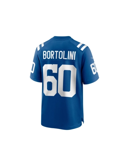 Mens Indianapolis Colts Tanor Bortolini Royal Game Jersey