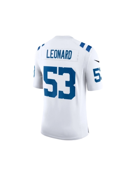Mens Indianapolis Colts Shaquille Leonard White Vapor Limited Jersey