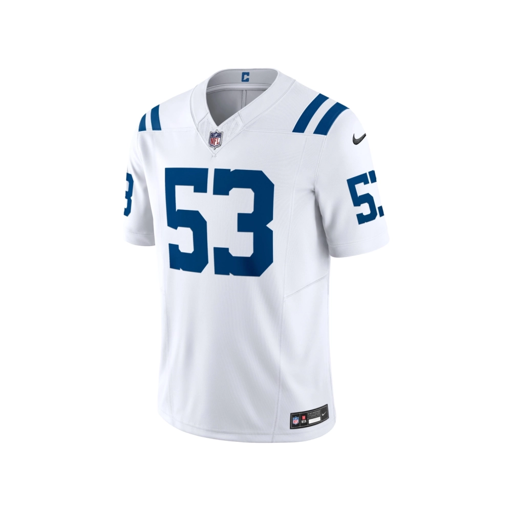 Mens Indianapolis Colts Shaquille Leonard White Vapor F.U.S.E. Limited Jersey