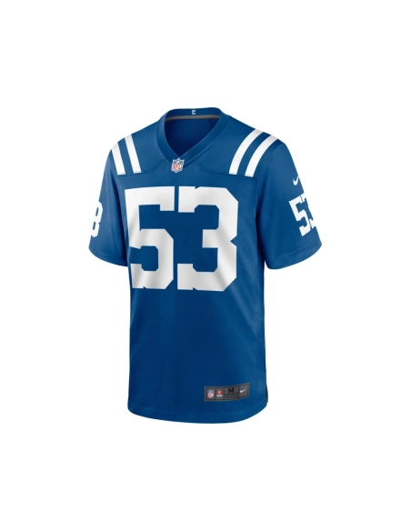 Mens Indianapolis Colts Shaquille Leonard Royal Game Jersey