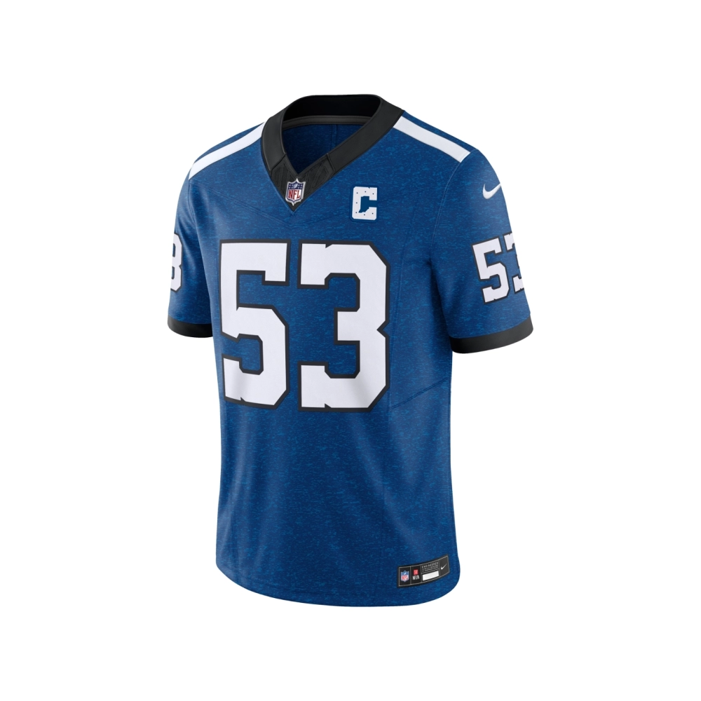 Mens Indianapolis Colts Shaquille Leonard Blue Vapor F.U.S.E. Limited Jersey