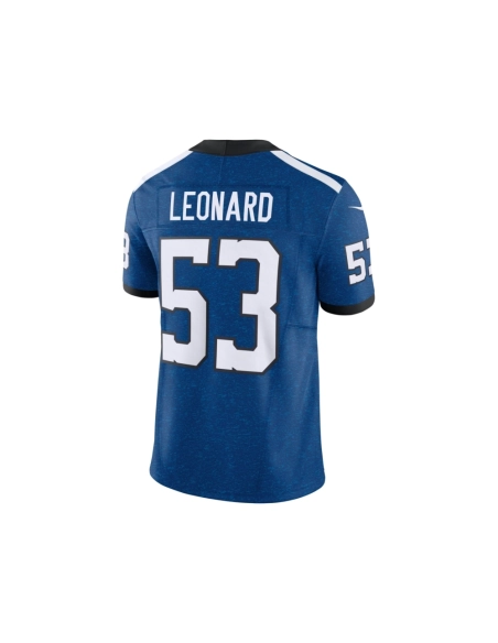 Mens Indianapolis Colts Shaquille Leonard Blue Vapor F.U.S.E. Limited Jersey