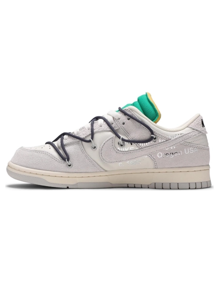 OffWhite x Dunk Low Lot 20 of 50,Dunk SB,NIKE SHOES Reps