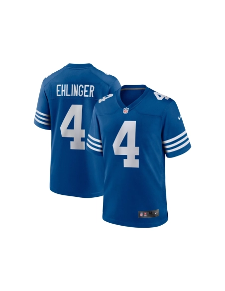 Mens Indianapolis Colts Sam Ehlinger Blue Game Player Jersey