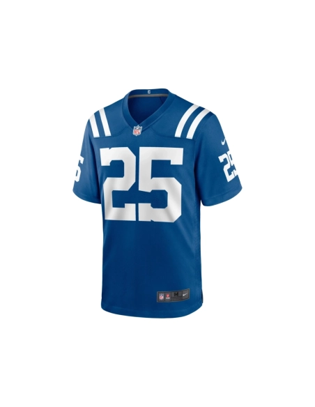 Mens Indianapolis Colts Rodney Thomas Royal Player Game Jersey