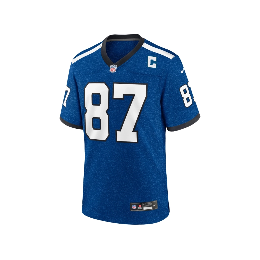 Mens Indianapolis Colts Reggie Wayne Royal Indiana Nights Alternate Game Jersey