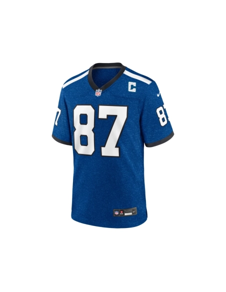 Mens Indianapolis Colts Reggie Wayne Royal Indiana Nights Alternate Game Jersey
