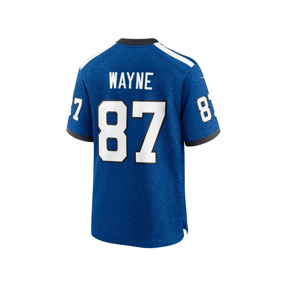 Mens Indianapolis Colts Reggie Wayne Royal Indiana Nights Alternate Game Jersey
