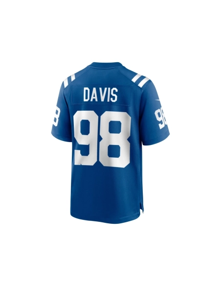Mens Indianapolis Colts Raekwon Davis Royal Game Jersey