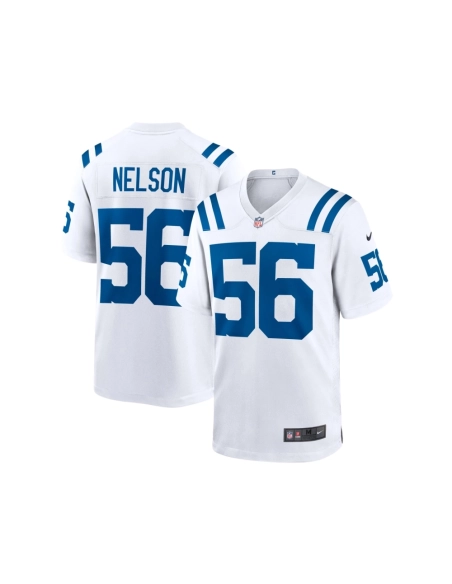 Mens Indianapolis Colts Quenton Nelson White Game Player Jersey