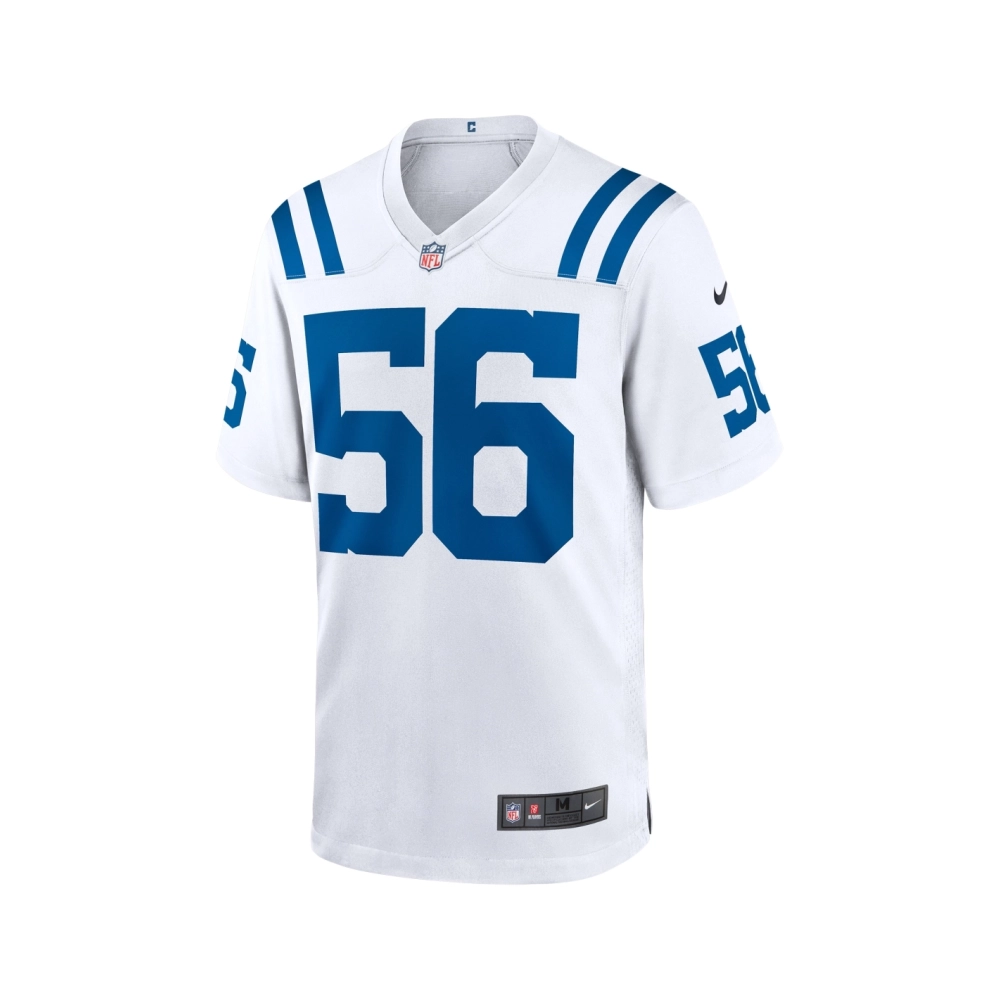 Mens Indianapolis Colts Quenton Nelson White Game Player Jersey