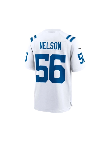 Mens Indianapolis Colts Quenton Nelson White Game Player Jersey