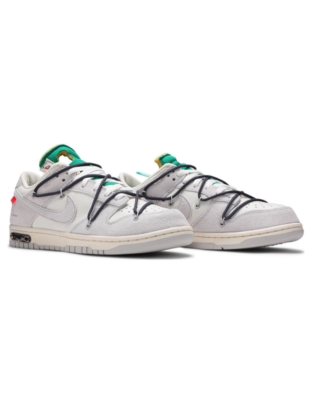 OffWhite x Dunk Low Lot 20 of 50,Dunk SB,NIKE SHOES Reps