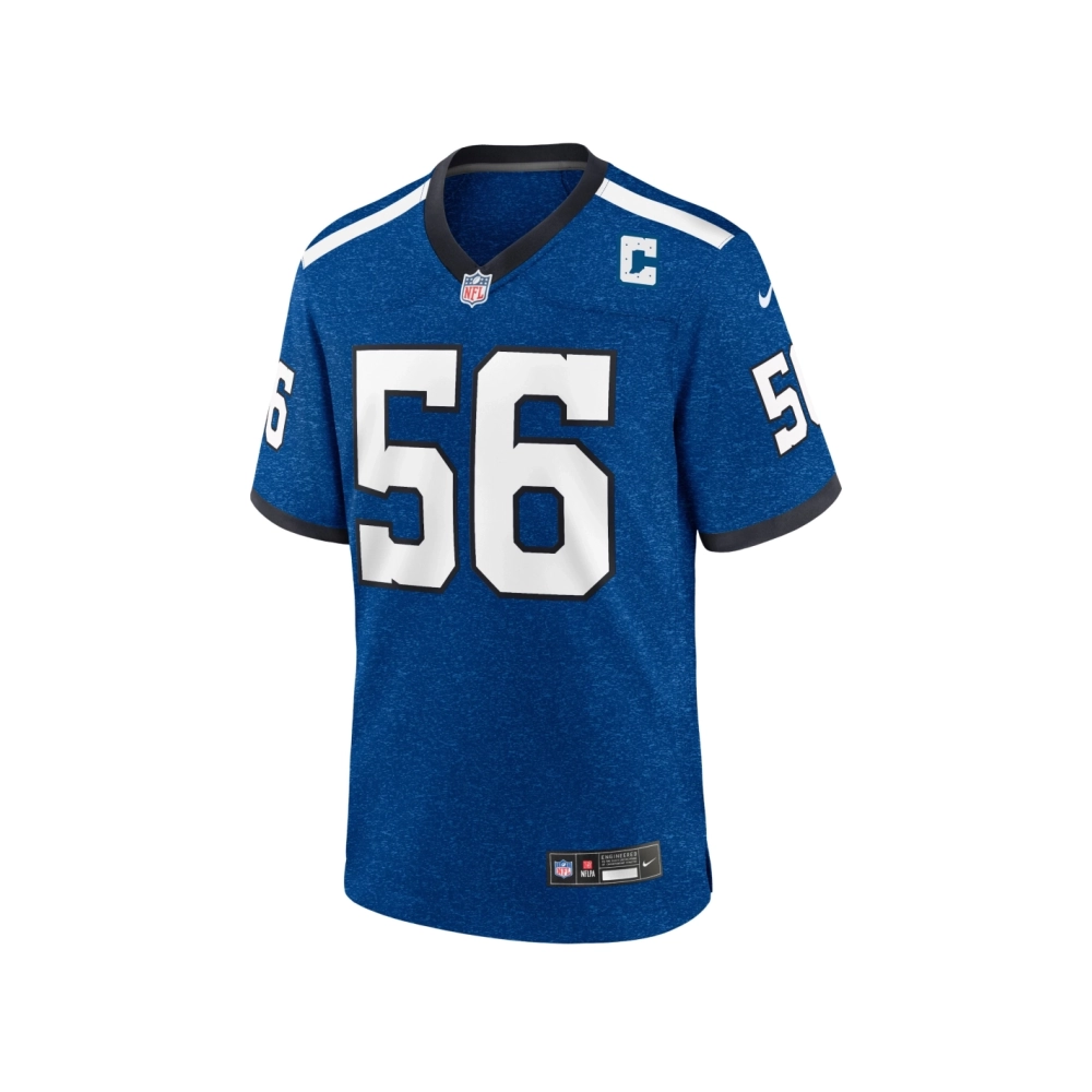 Mens Indianapolis Colts Quenton Nelson Royal Indiana Nights Alternate Game Jersey