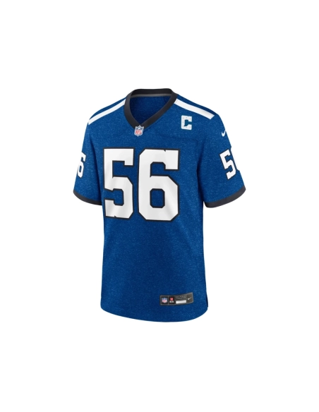 Mens Indianapolis Colts Quenton Nelson Royal Indiana Nights Alternate Game Jersey