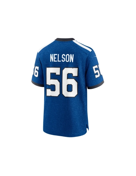 Mens Indianapolis Colts Quenton Nelson Royal Indiana Nights Alternate Game Jersey