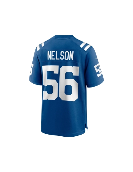 Mens Indianapolis Colts Quenton Nelson Royal Game Player Jersey