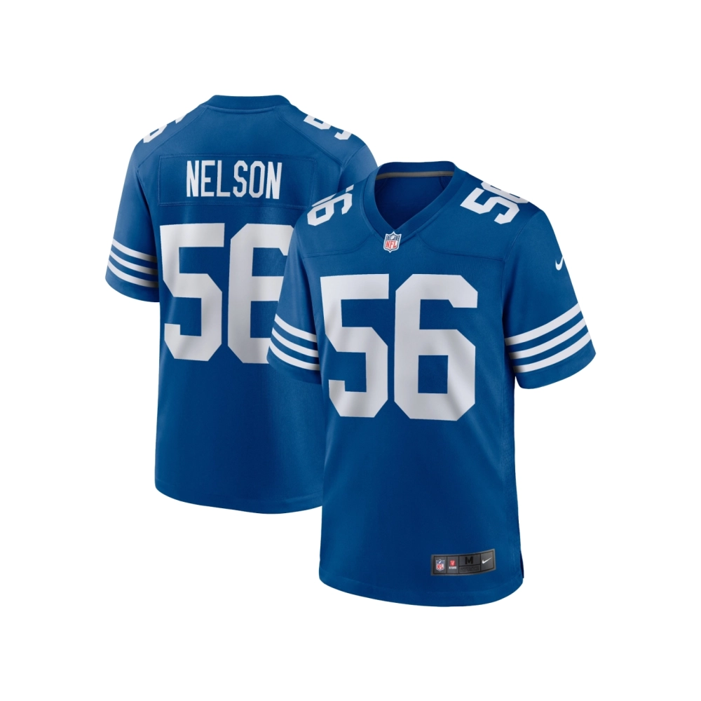 Mens Indianapolis Colts Quenton Nelson Royal Alternate Game Jersey