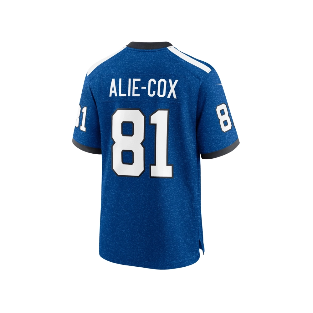 Mens Indianapolis Colts Mo Alie Cox Royal Indiana Nights Alternate Game Jersey