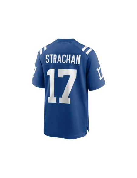 Mens Indianapolis Colts Mike Strachan Royal Game Jersey