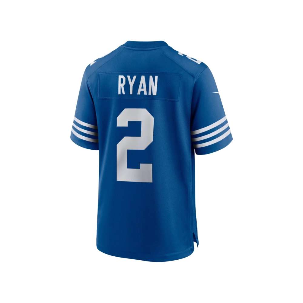 Mens Indianapolis Colts Matt Ryan Royal Alternate Game Jersey