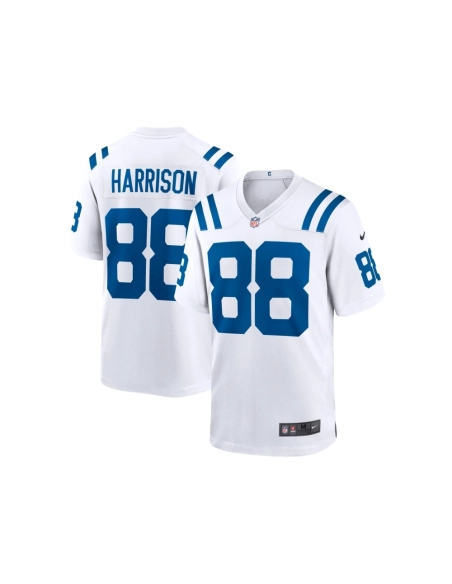 Mens Indianapolis Colts Marvin Harrison White Retired Player Game Jersey