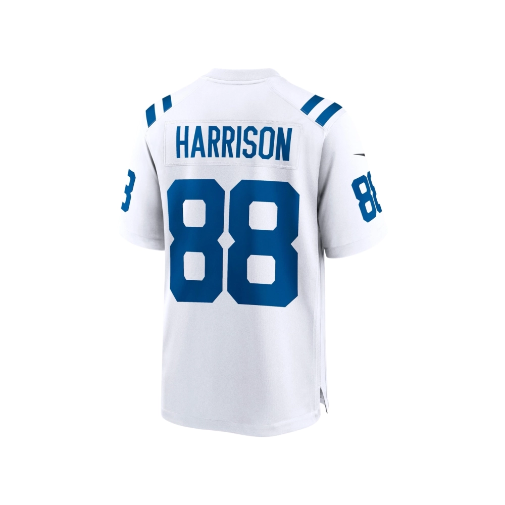 Mens Indianapolis Colts Marvin Harrison White Retired Player Game Jersey