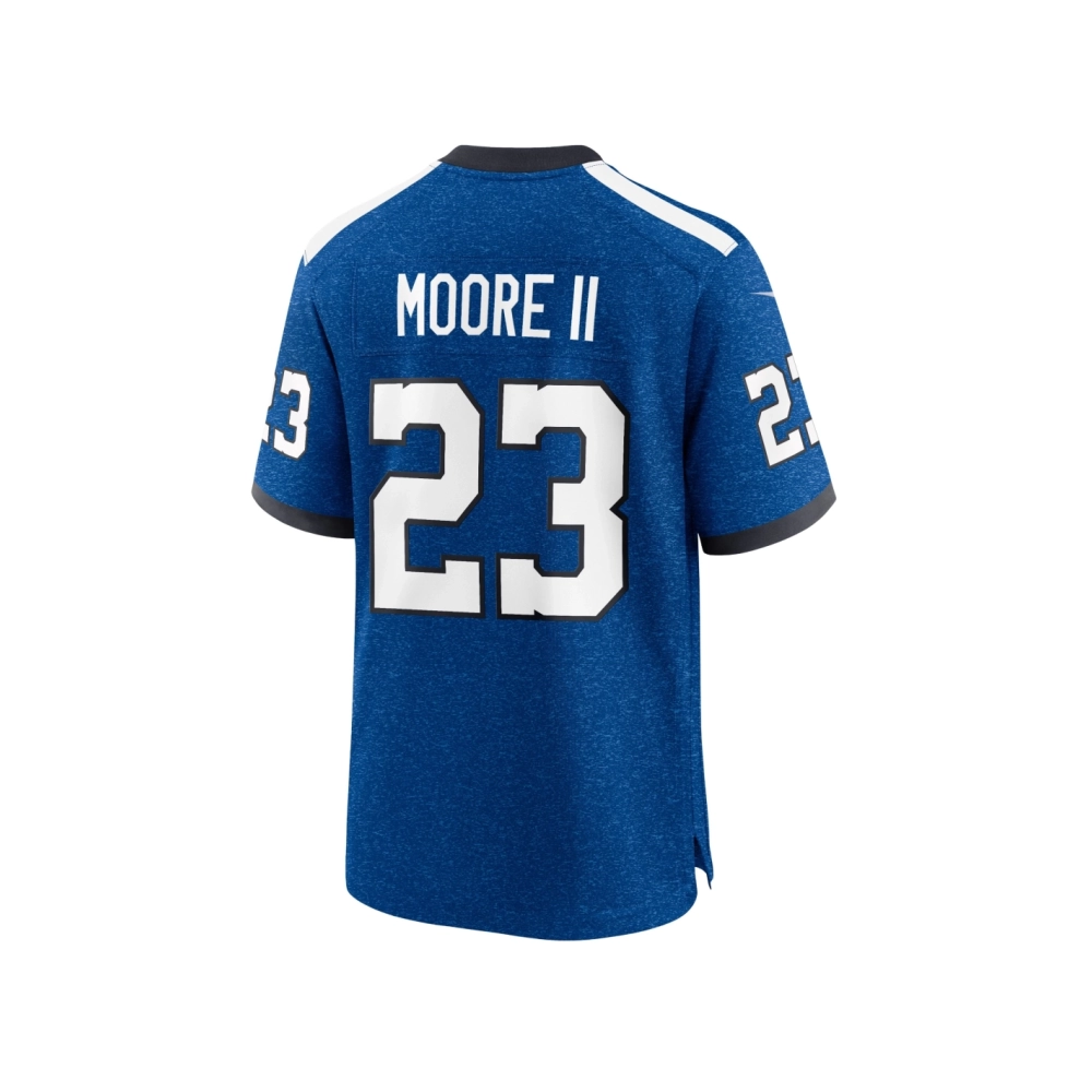 Mens Indianapolis Colts Kenny Moore II Royal Indiana Nights Alternate Game Jersey