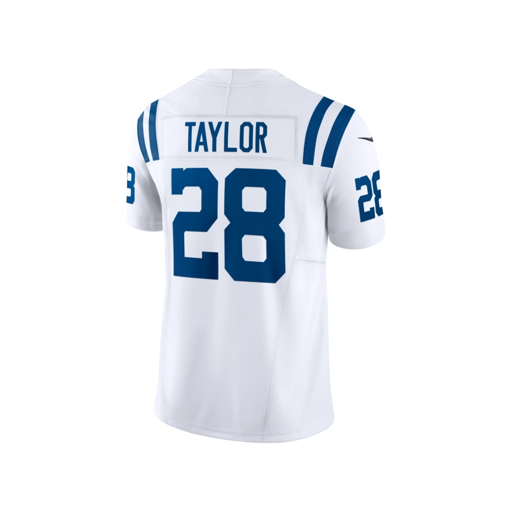Mens Indianapolis Colts Jonathan Taylor White Vapor F.U.S.E. Limited Jersey