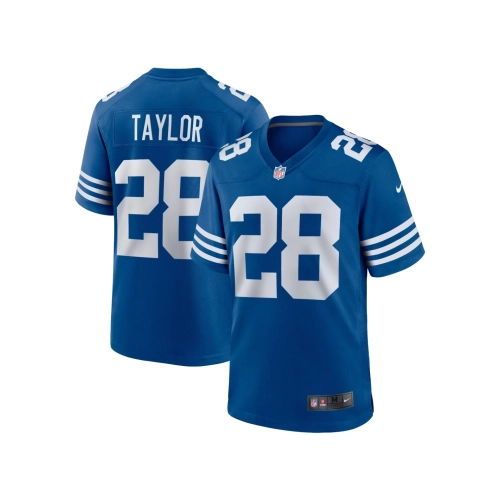 Mens Indianapolis Colts Jonathan Taylor Royal Alternate Game Jersey