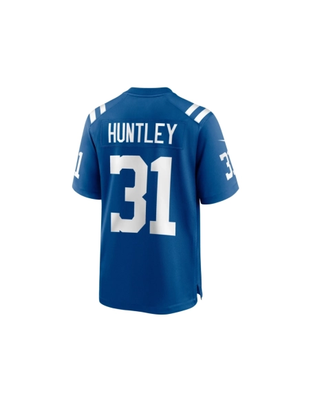 Mens Indianapolis Colts Jason Huntley Royal Team Game Jersey