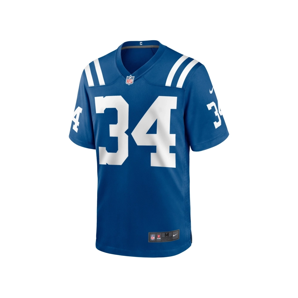 Mens Indianapolis Colts Jake Funk Royal Team Game Jersey