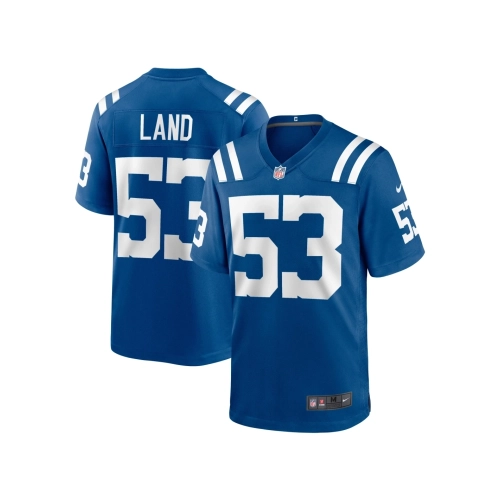 Mens Indianapolis Colts Isaiah Land Royal Team Game Jersey