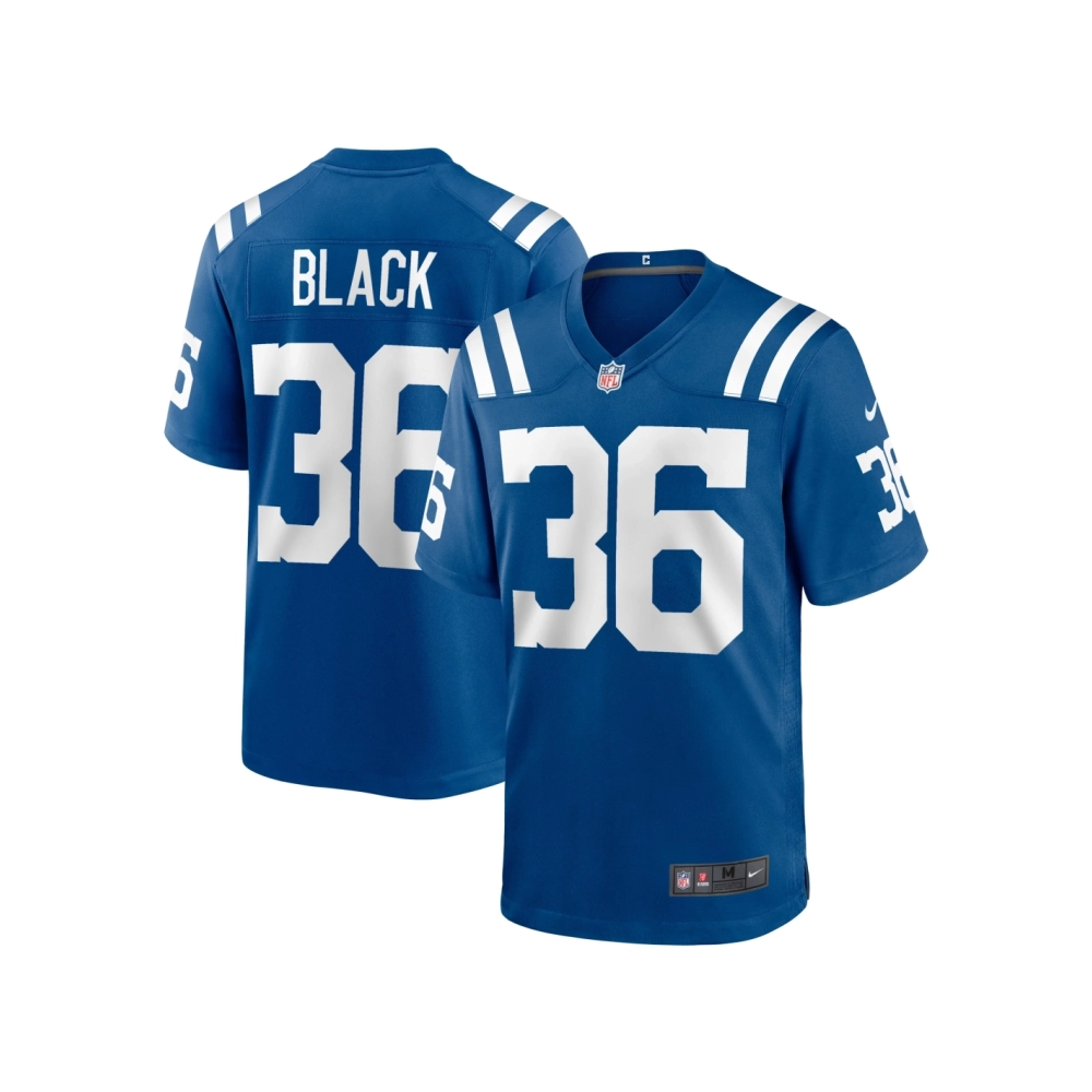 Mens Indianapolis Colts Henry Black Royal Team Game Jersey