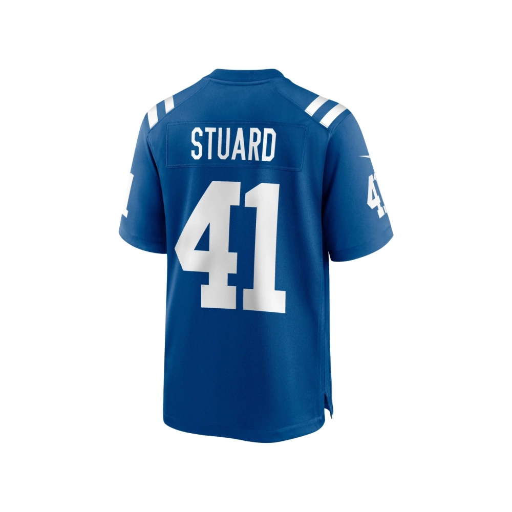 Mens Indianapolis Colts Grant Stuard Royal Game Player Jersey