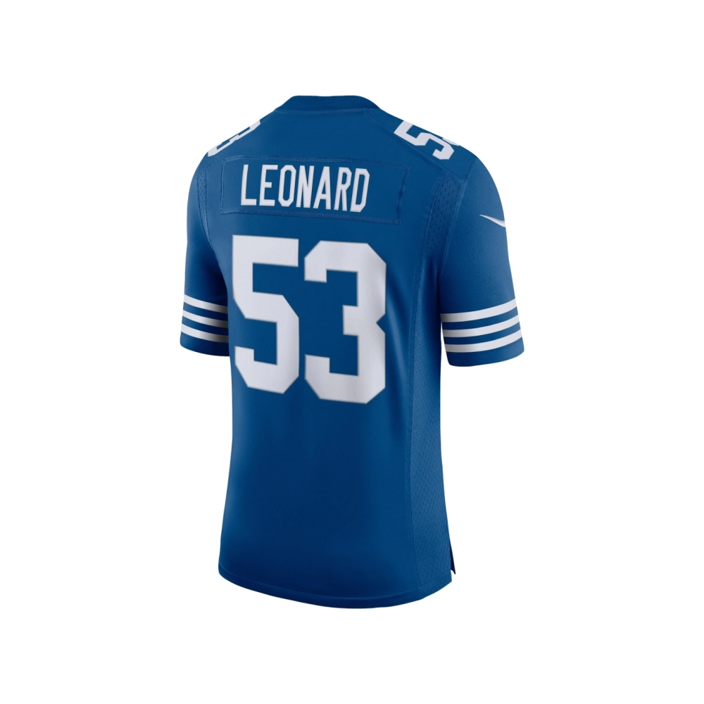 Mens Indianapolis Colts Darius Leonard Royal Alternate Vapor Limited Jersey