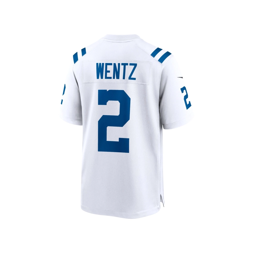 Mens Indianapolis Colts Carson Wentz White Game Jersey