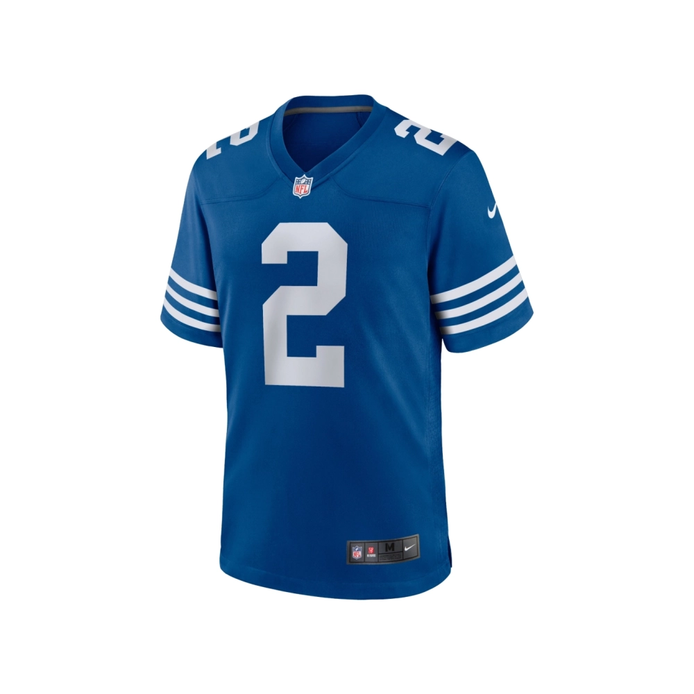 Mens Indianapolis Colts Carson Wentz Royal Alternate Game Jersey