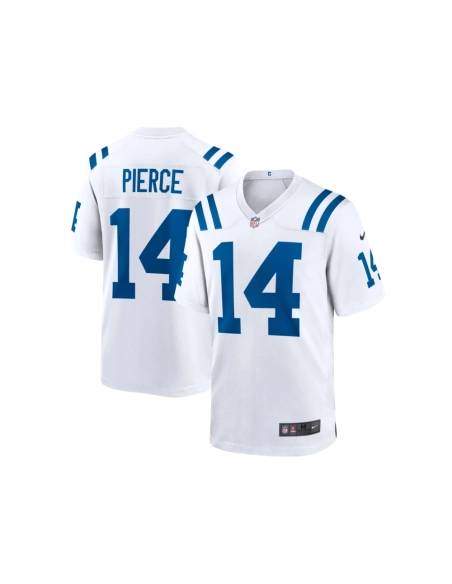 Mens Indianapolis Colts Alec Pierce White Away Game Player Jersey