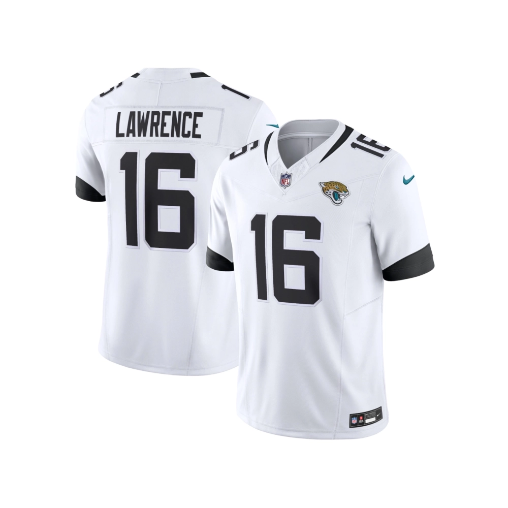 Mens Jacksonville Jaguars Trevor Lawrence White Vapor F.U.S.E. Limited Jersey