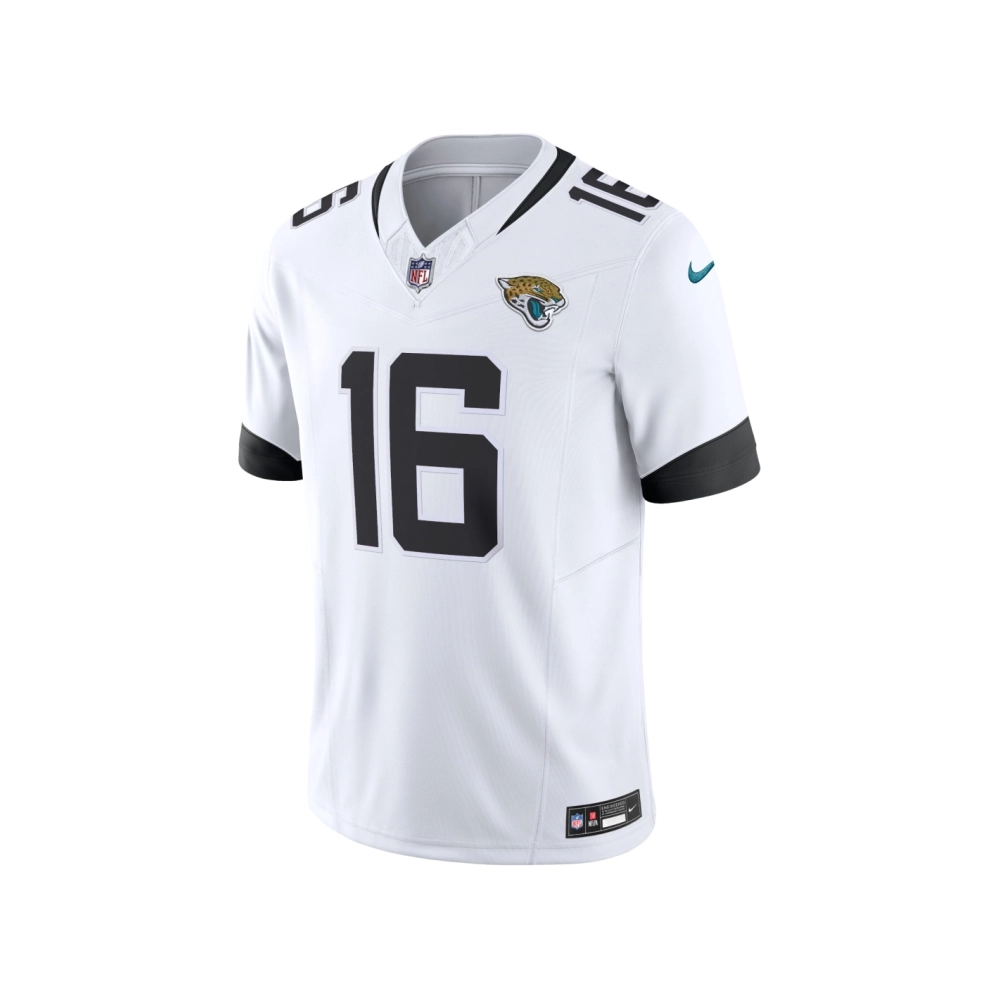Mens Jacksonville Jaguars Trevor Lawrence White Vapor F.U.S.E. Limited Jersey