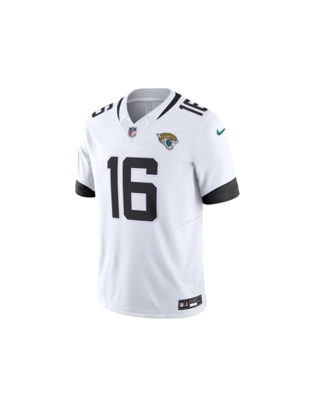 Mens Jacksonville Jaguars Trevor Lawrence White Vapor F.U.S.E. Limited Jersey