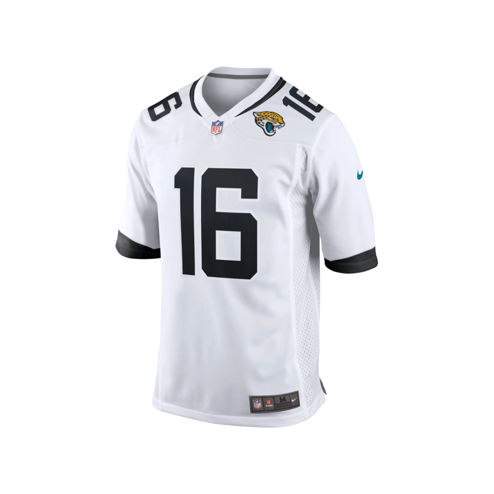 Mens Jacksonville Jaguars Trevor Lawrence White Game Jersey