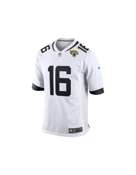 Mens Jacksonville Jaguars Trevor Lawrence White Game Jersey