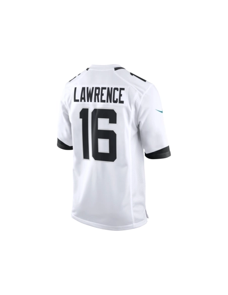 Mens Jacksonville Jaguars Trevor Lawrence White Game Jersey