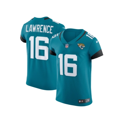 Mens Jacksonville Jaguars Trevor Lawrence Teal Vapor Elite Jersey