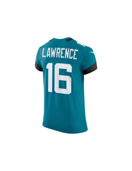 Mens Jacksonville Jaguars Trevor Lawrence Teal Vapor Elite Jersey