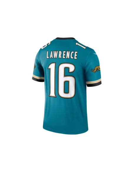 Mens Jacksonville Jaguars Trevor Lawrence Teal Prowler Throwback Legend Jersey