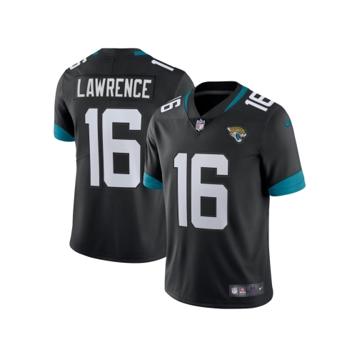 Mens Jacksonville Jaguars Trevor Lawrence Black Alternate Vapor Limited Jersey
